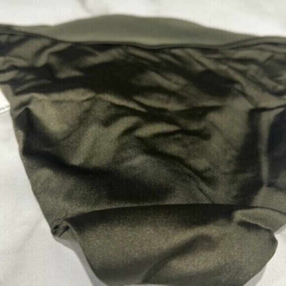 NWT Good American Green Stormy Shine Perfect Fit Bottom Bikini Size 2X - Picture 10 of 12